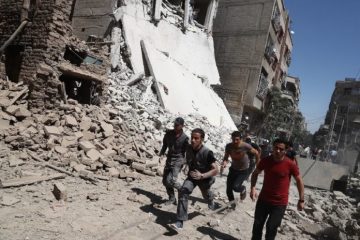 सीरियाई सेना के शिविर पर हमला