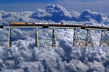 पटरी पर नहीं बादलों पर चलती है ये ट्रेन!