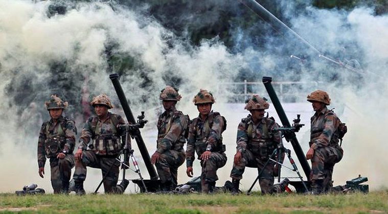 बॉर्डर पर भारतीय सेना ने ठोंका पाकिस्तानी