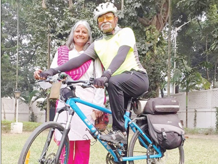4200 किलोमीटर साइकिल चलाई, 58 साल की उम्र, कारण ऐसा कि...