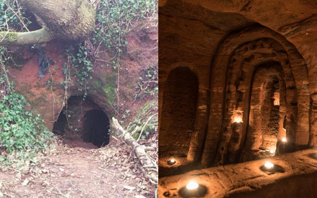 जिसे समझा था चूहे का बिल वो निकली 700 साल पुरानी गुफा!