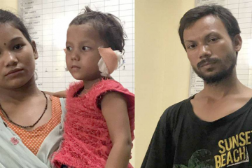 घर की शांति के लिए एक बाप ने काट डाले 3 साल की बेटी के दोनों कान!