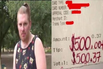 500 डॉलर की टिप